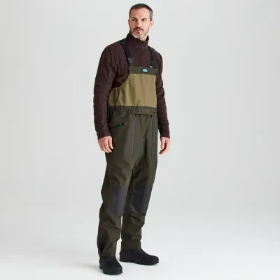Ridgeline Men's Agri Pro Bib & Brace - Deep Forest