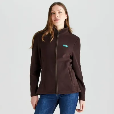 Ridgeline Women's Brenna Fleece Jacket - Deep Bark