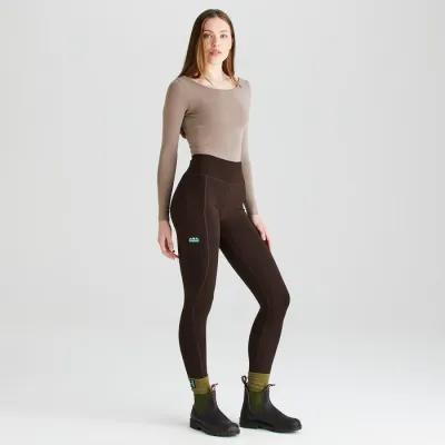Ridgeline Women's Infinity Leggings - Deep Bark