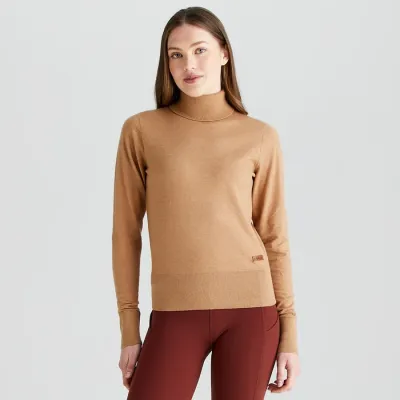 Ridgeline Women's Melford Knit Roll Neck - Sienna